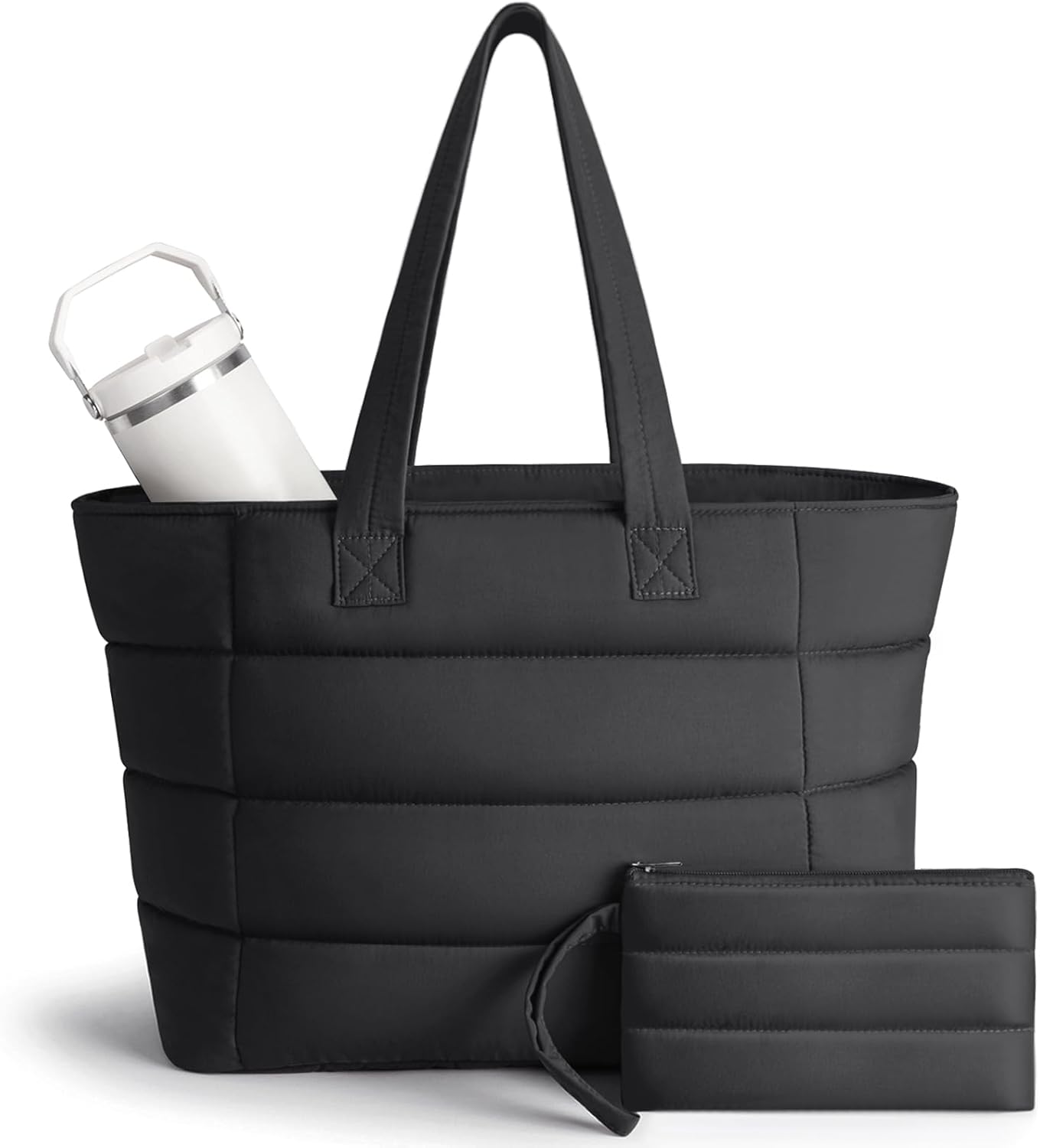 Women'S Bags For Work - حقيبة يد نسائية منفوخة، حقيبة كتف