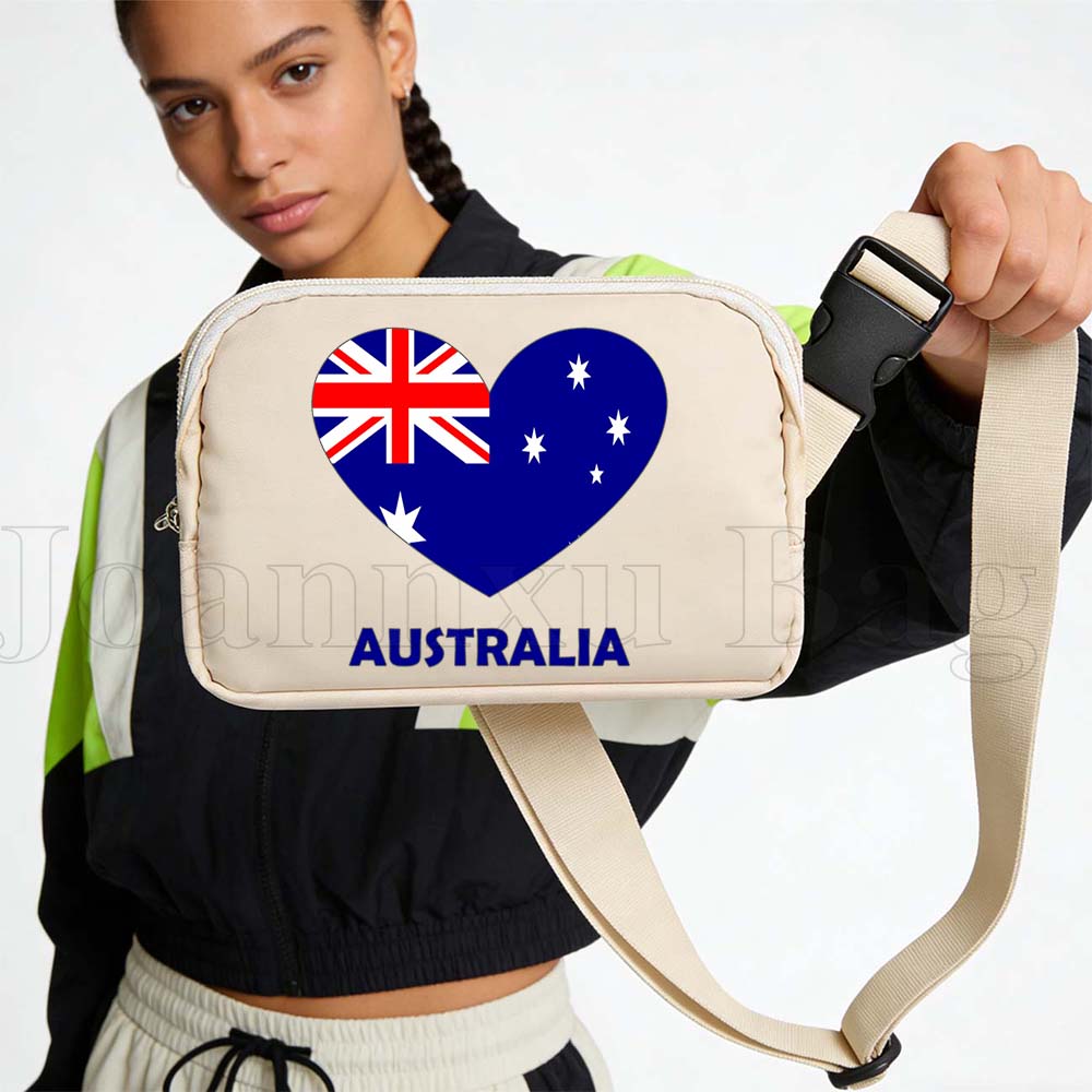 Women Bags Australia - حقيبة خصر رياضية بعلم أستراليا، حقيبة