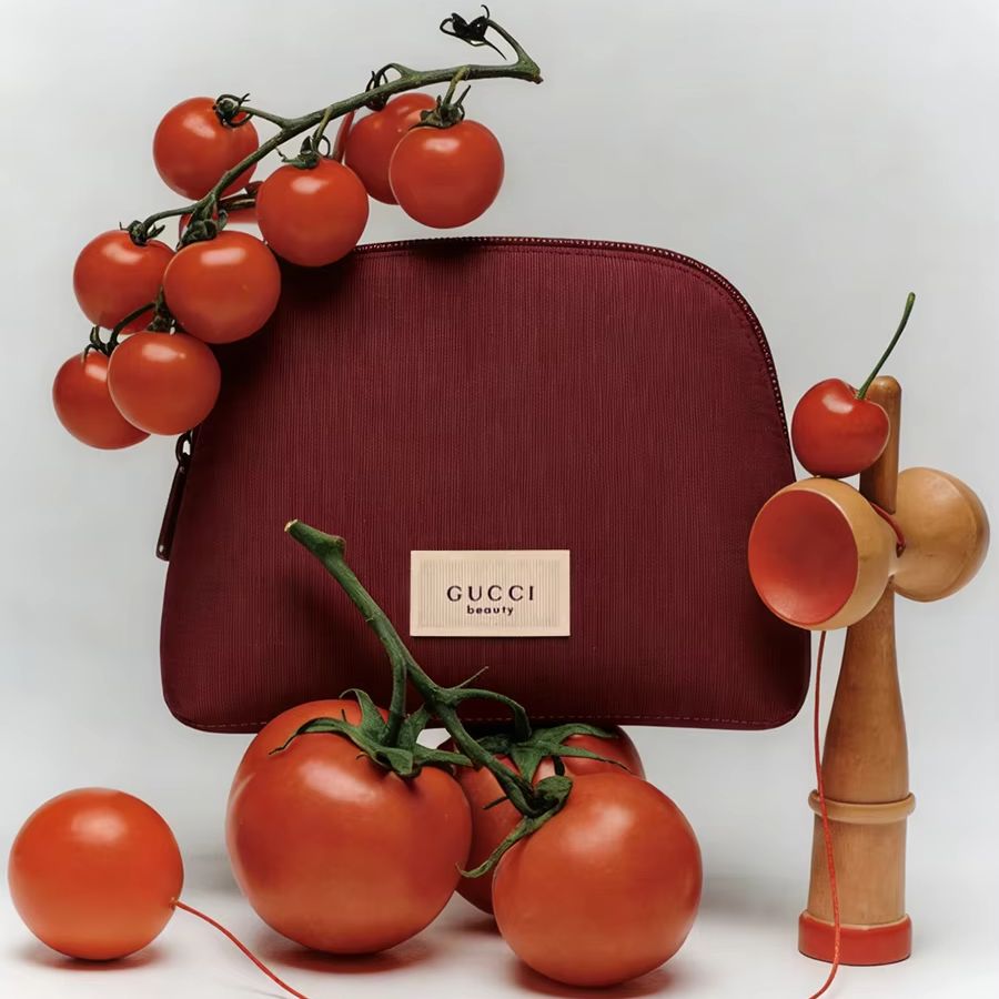 Women Bags Gucci - حقيبة غوتشي النسائية من القماش الأحمر