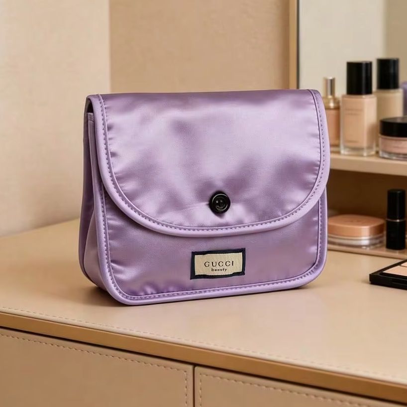 Women Bags Gucci - حقيبة تخزين نسائية من الساتان من