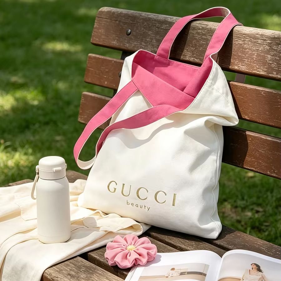 Women Bags Gucci - حقيبة يد نسائية من قماش GUCCI