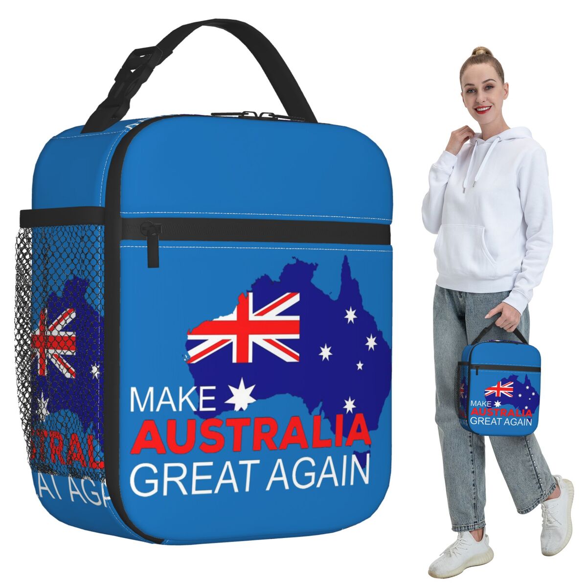 Women Bags Australia - حقيبة غداء معزولة حراريًا بتصميم 