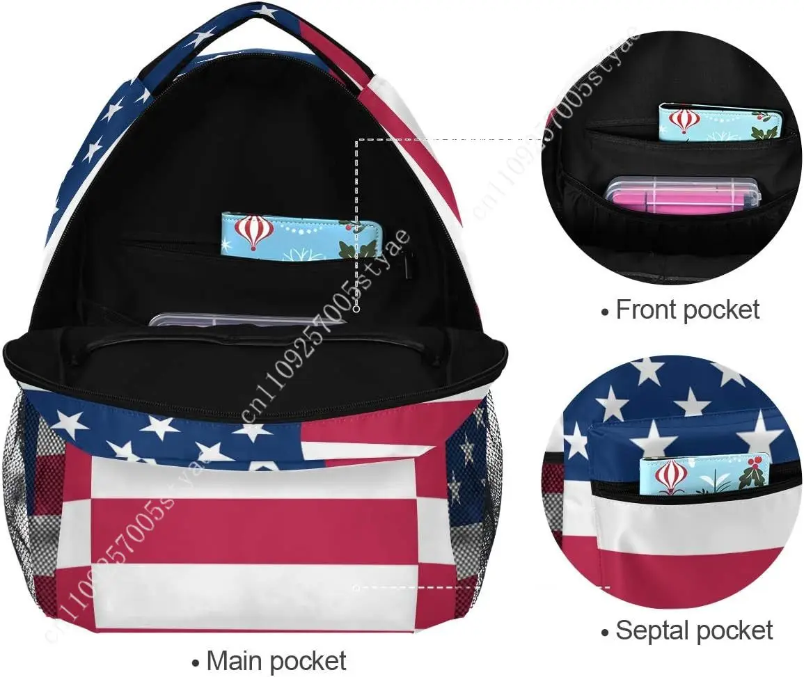 حقيبة مخصصة بتصميم علم الولايا - مراجعة Women Bags Usa وسعره