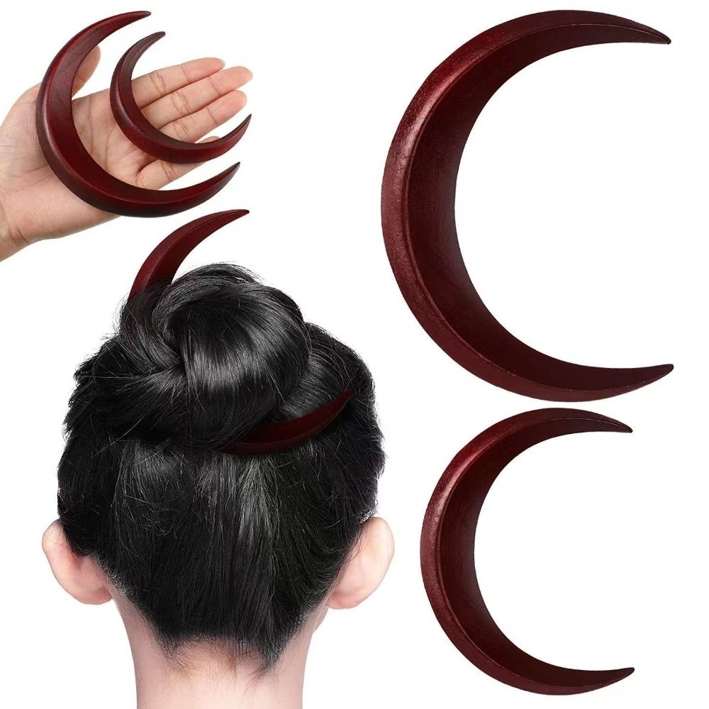 شوكة شعر أنيقة على شكل هلال، د - مراجعة Half Moon Crescent وسعره
