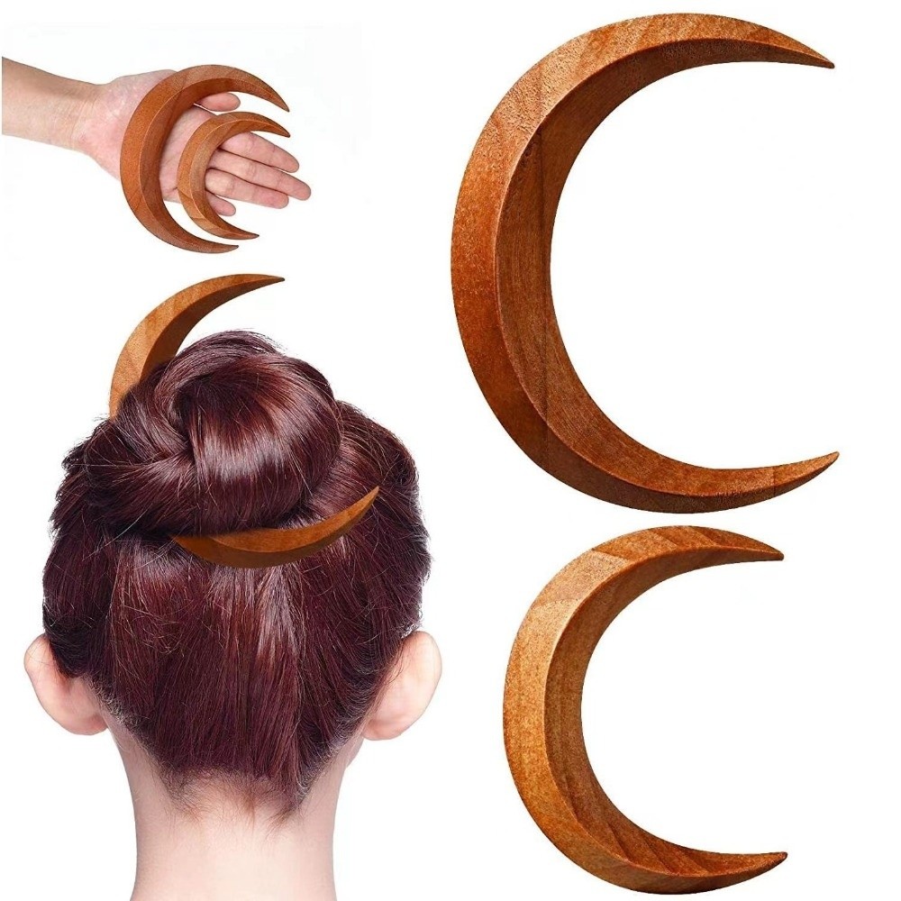 شوكة شعر أنيقة على شكل هلال، د - مراجعة Half Moon Crescent وسعره