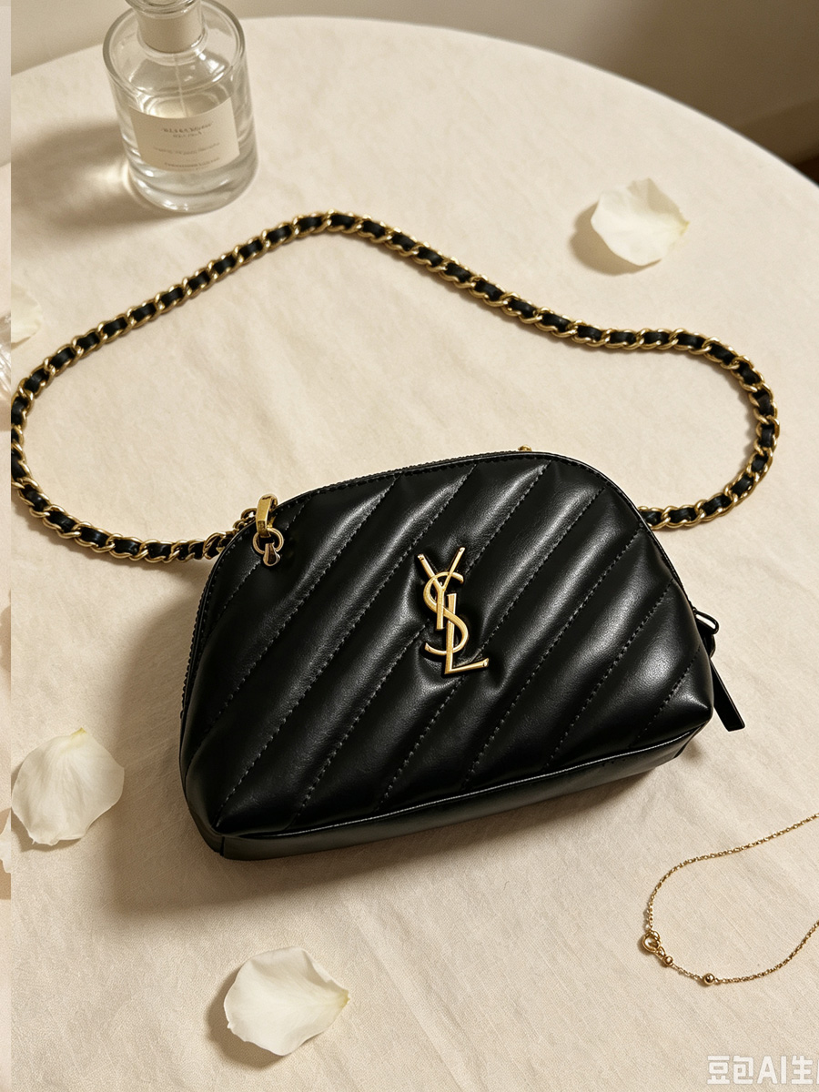حقيبة مكياج من الجلد المخطط ال - مراجعة Women'S Ysl Bags Crossbody وسعره
