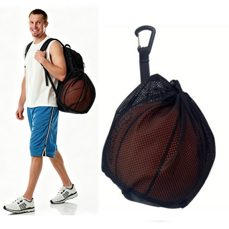    حقيبة شبكية محمولة بحبل سح - مراجعة Mesh Net Bag وسعره
