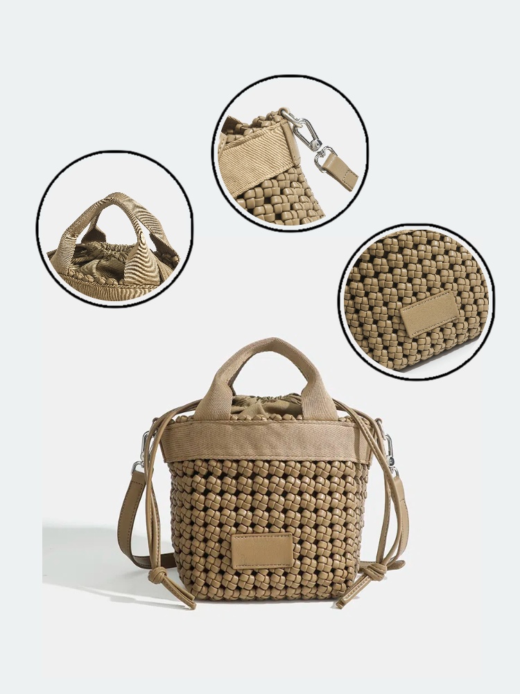 حقيبة حمل على شكل دلو مستطيلة  - مراجعة Women Bags Price وسعره