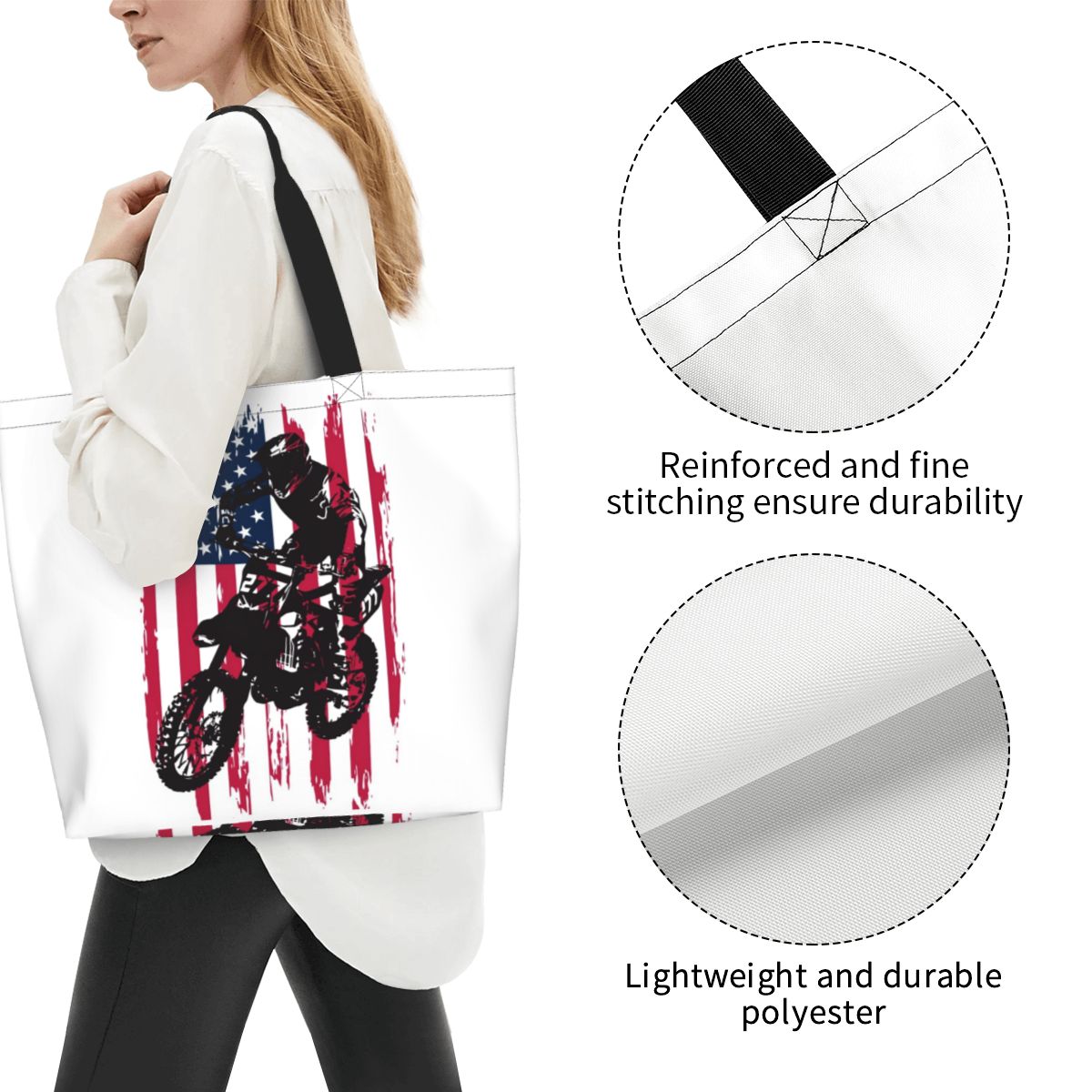 حقيبة تسوق كبيرة السعة من القم - مراجعة Women Bags Usa وسعره