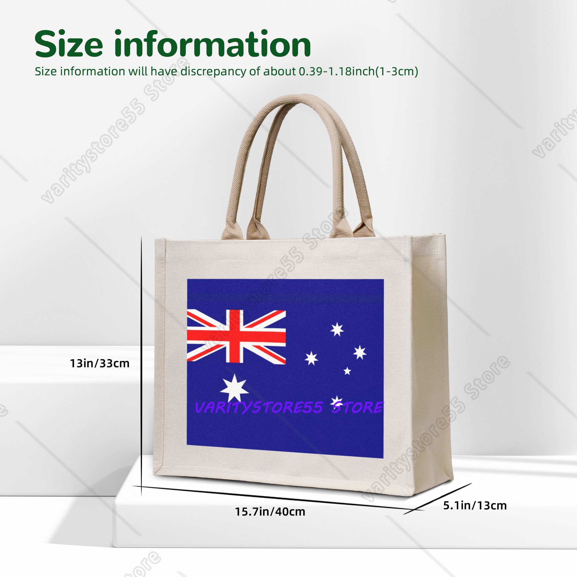 حقائب تسوق بعلم أستراليا للنسا - مراجعة Women Bags Australia وسعره