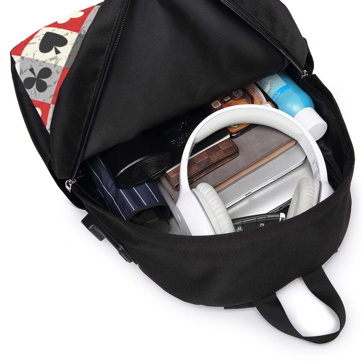 حقيبة ظهر مطبوعة بتصميم أوراق  - مراجعة Women Bags For Women وسعره