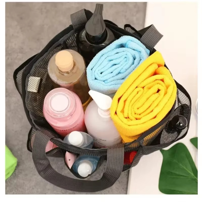 حقيبة استحمام شبكية محمولة، حق - مراجعة Mesh Net Bag وسعره