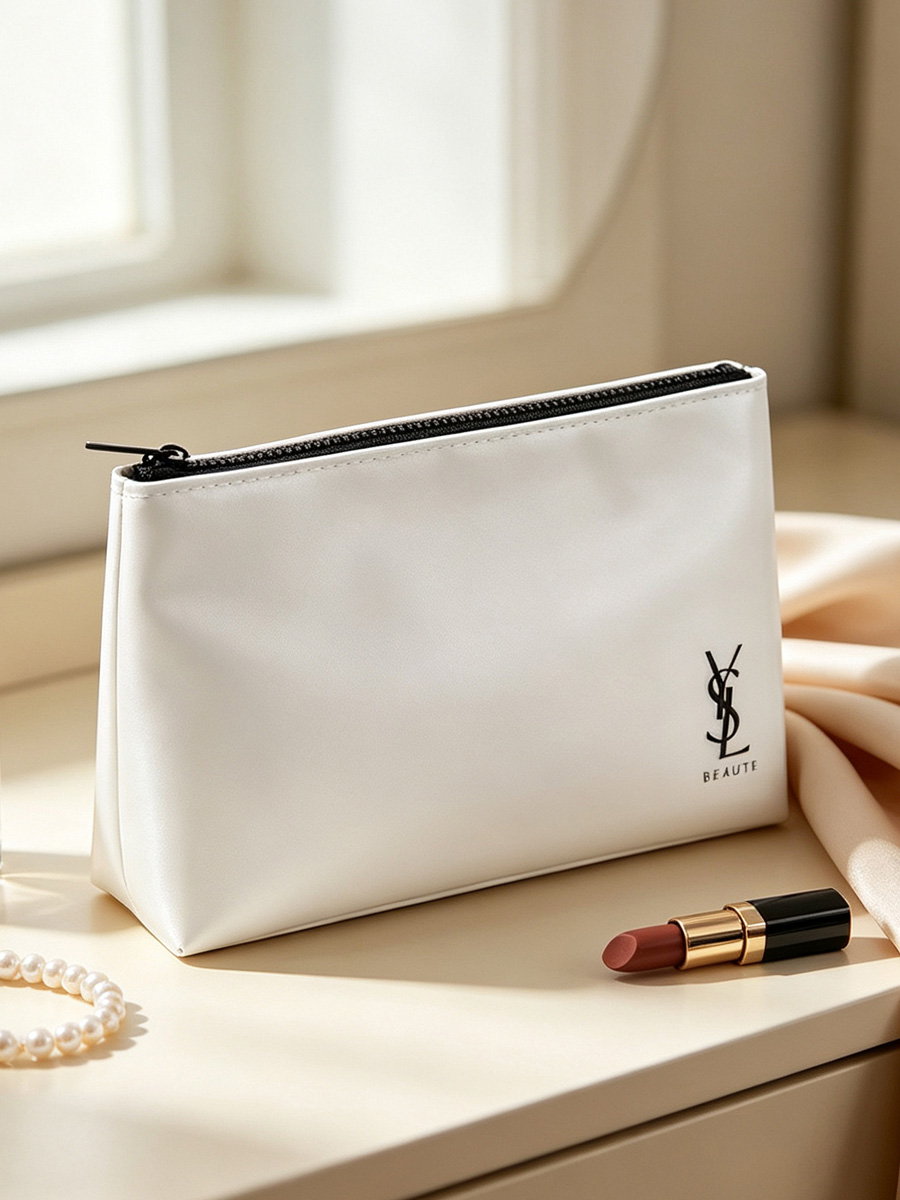 حقيبة مكياج YSL بيضاء لامعة بس - مراجعة Women'S Ysl Bags Crossbody وسعره