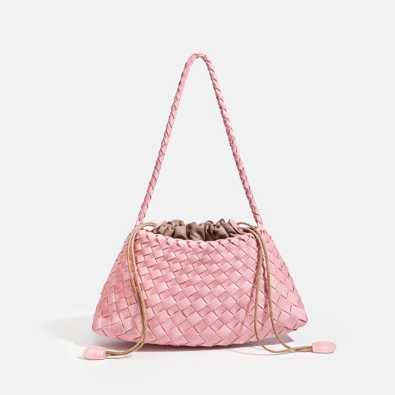 حقيبة كتف نسائية فاخرة منسوجة  - مراجعة Women Bags Discount وسعره