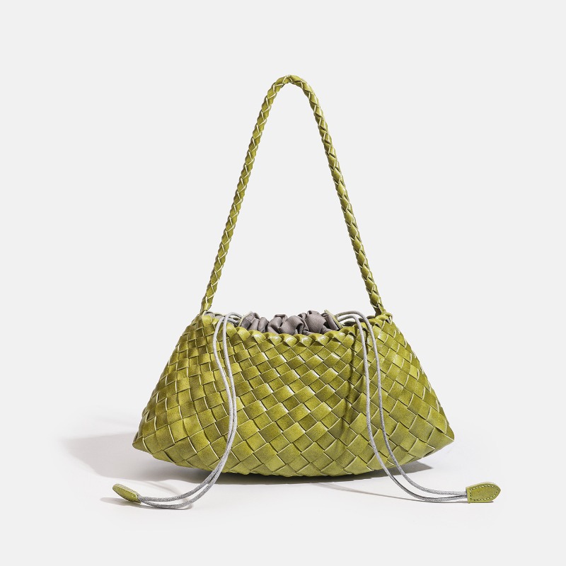 حقيبة كتف نسائية فاخرة منسوجة  - مراجعة Women Bags Discount وسعره