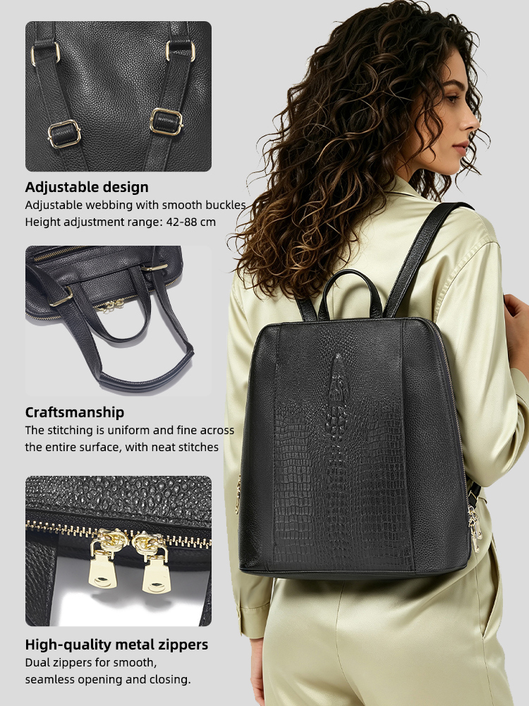 حقيبة ظهر نسائية من جلد التمسا - مراجعة Women'S Bags For Work وسعره