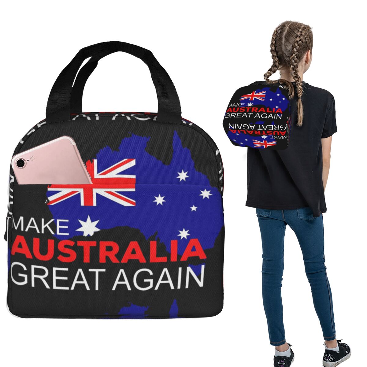 حقيبة غداء معزولة من Make Aust - مراجعة Women Bags Australia وسعره